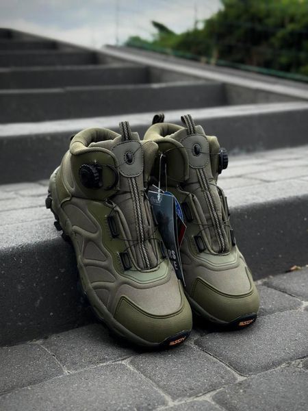 Комплект 4 в 1 Vanguard олива 🇺🇸 Костюм Olive Софт Шел + Термобілизна Esdy + Ботінки Esdy Автошнурівка +Убакс Esdy розмір S 02403-S фото