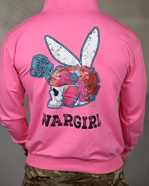 Мілітарі худі FAXIS Wargirl pink ТР6966 розмір M 95643 фото