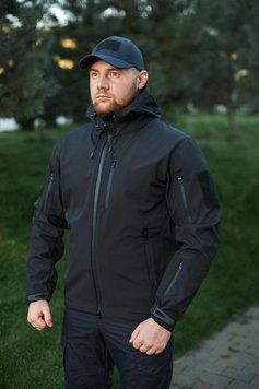 Куртка Soft Shell SKMilitary Black (черный) размер 54/6 101056 фото