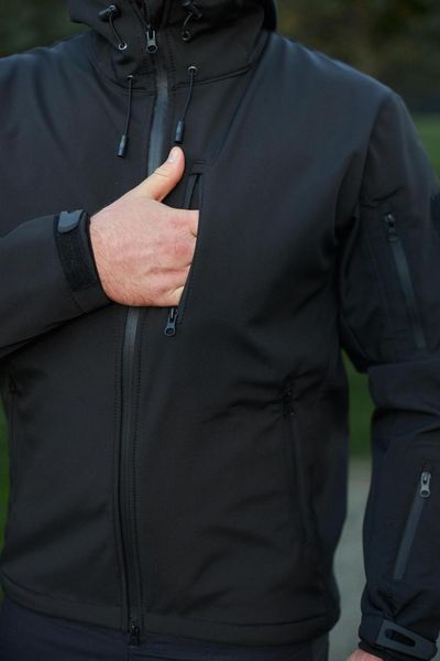 Куртка Soft Shell SKMilitary Black (чорний) розмір 54/6 101056 фото