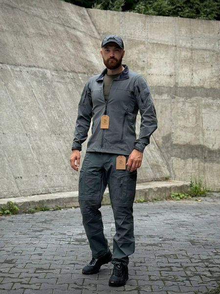 Комплект YINREN 4.0 Grey Таточные брюки + Куртка размер S 03848-S фото