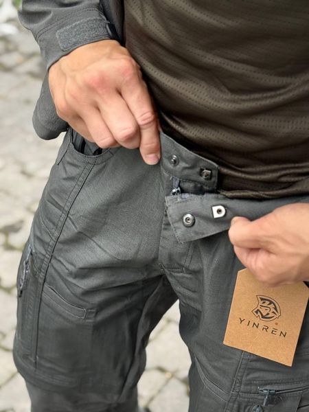 Комплект YINREN 4.0 Grey Таточные брюки + Куртка размер S 03848-S фото