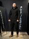 Костюм Тактический Усиленный Soft Shell Черный Black Съемный капюшон размер S 02921-S фото 1