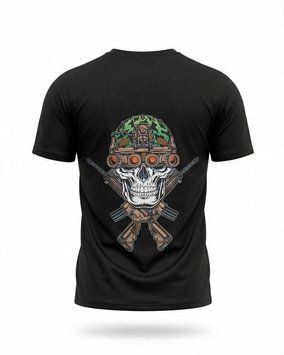 Тактична футболка SELION вікінг black ТР6844 розмір M 95488 фото