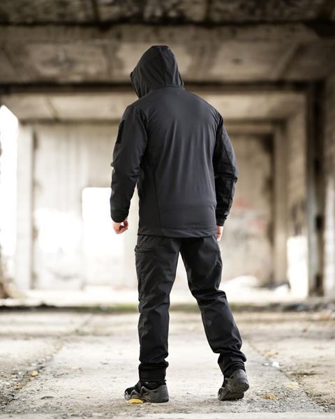 Тактичний костюм Softshell 5в1 LUNAR чорний ТР6407 розмір S 94605 фото
