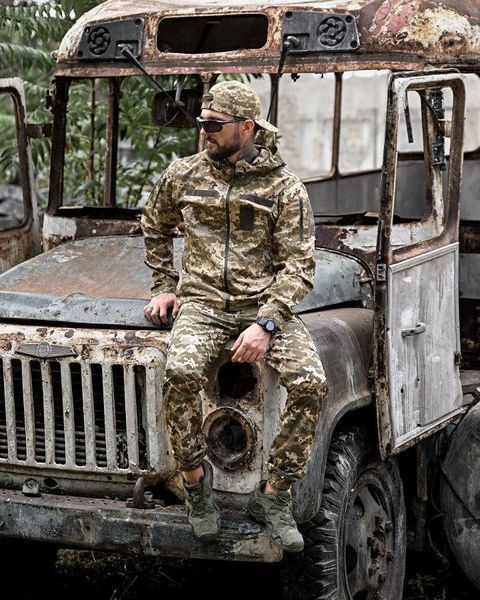 Тактичний костюм піксель,літній костюм піксель,костюм піксель ЗСУ,форма піксель,літня форма піксель,форма зсу розмір S 91392 фото