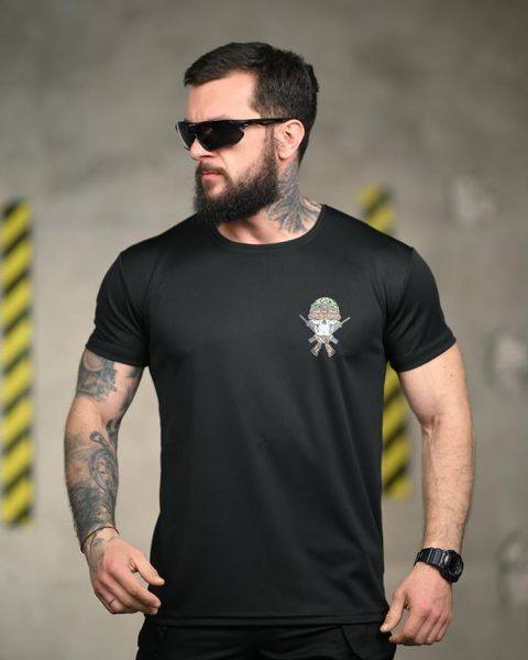 Тактическая футболка SELION викинг black ТР6844 размер M 95488 фото