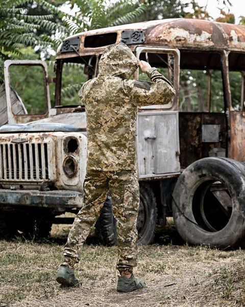 Тактичний костюм піксель,літній костюм піксель,костюм піксель ЗСУ,форма піксель,літня форма піксель,форма зсу розмір S 91392 фото