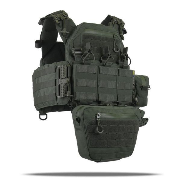 Комплект №2: Плитоноска Kiborg GU gen.2 + 6 підсумків хакі 55000 фото