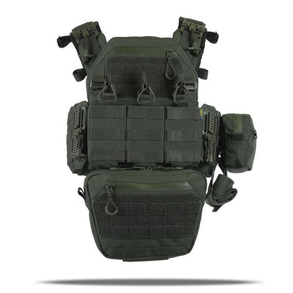 Комплект №2: Плитоноска Kiborg GU gen.2 + 6 підсумків хакі 55000 фото