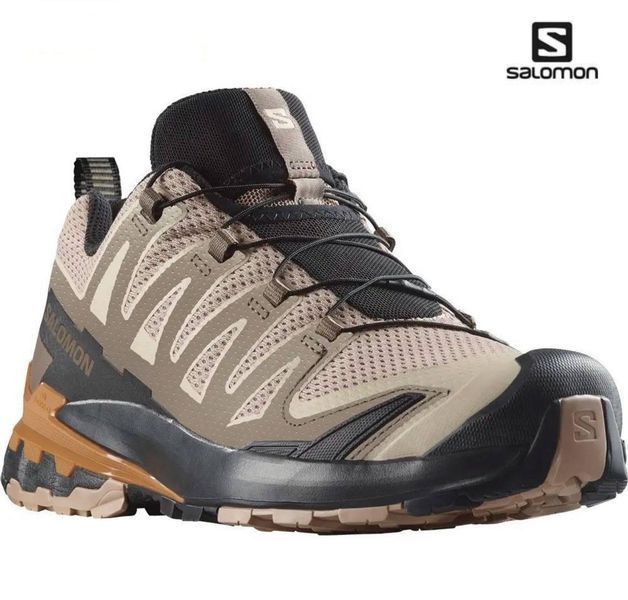 Кросівки Salomon outdoor XA PRO 3D V9 Natural/Black/Sugar Almond розмір UK6,5 03940-UK6.5 фото