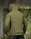 Демісезонна тактична куртка Soft Shell Silver Knight Windstoper олива ОР1233 розмір L 19485 фото 4
