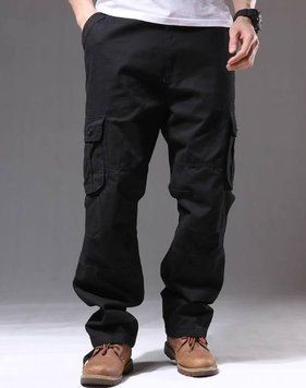 Тактические брюки карго Alpha Tactical Черные размер M 02837-M фото