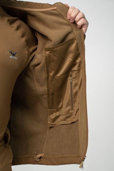 Военный усиленный комплект формы Soft Shell Military койот размер S 02597-S фото