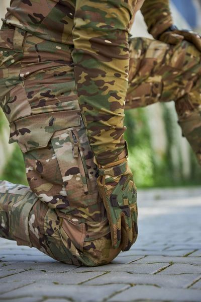 Тактически-полевые брюки с наколенниками KS-PRO Military, мультиками размер 46 806530 фото