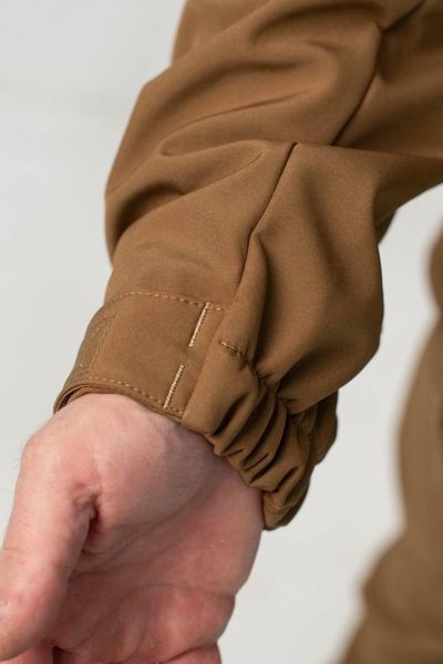 Военный усиленный комплект формы Soft Shell Military койот размер S 02597-S фото