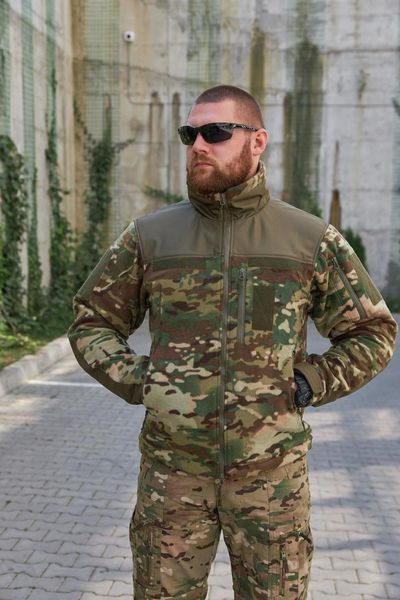 Кофта флісова "KIBORG" Military GEN I мультикам розмір S 503389 фото