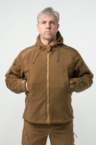 Флисовая куртка SHARK SKIN GEN I MILITARY Coyote (койот) размер S 1068893 фото