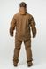Военный усиленный комплект формы Soft Shell Military койот размер S 02597-S фото 3
