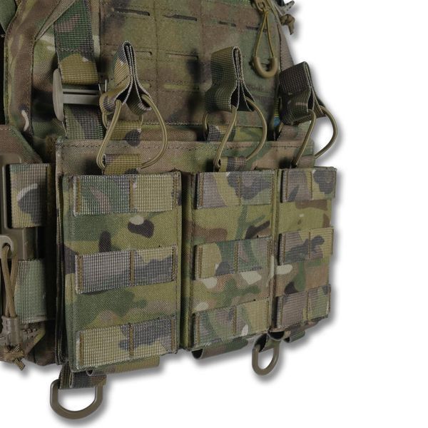 Плитоноска Kiborg GU gen.2 + з'ємна панель з 3-ма підсумками під 1 магазин, мультикам 45000 фото