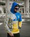 Худі тактичне піксель ukraine,тактична кофта синьо жовта,худі військове патріотичне,мілітарі худі з прапором України розмір S 93923 фото 7