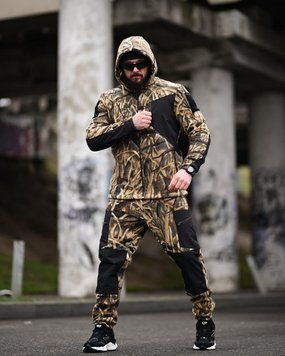 Флисовый спортивный тактический костюм TARANTUL wood ТР6557 94775 фото