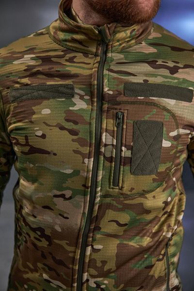 Флисовая кофта вафелька мультикам Military размер 46 398020 фото