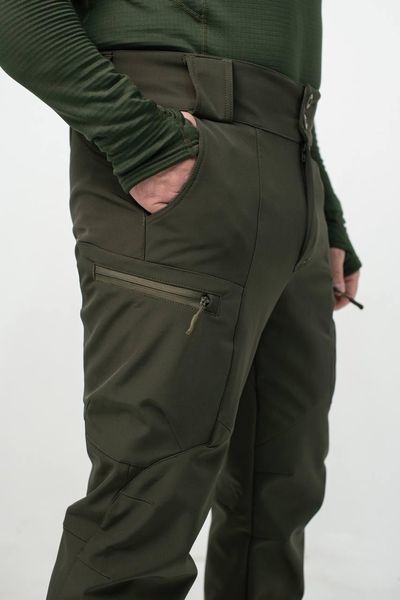 Утепленные военные брюки Soft Shell Military масло размер S 02611-S фото