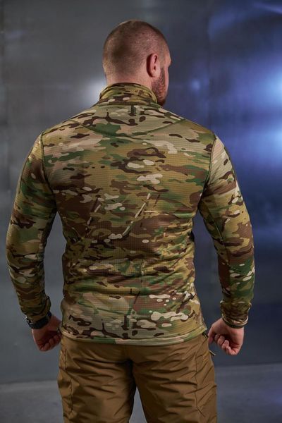 Флисовая кофта вафелька мультикам Military размер 46 398020 фото