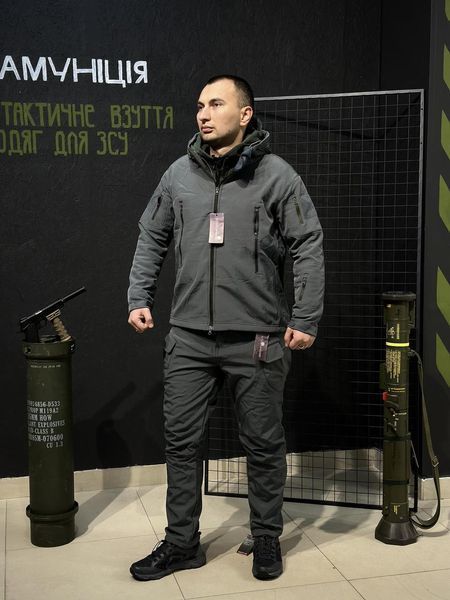 Тактический Костюм Tactical VANGUARD серый размер S 02383-S фото