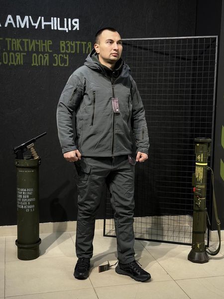 Тактический Костюм Tactical VANGUARD серый размер S 02383-S фото
