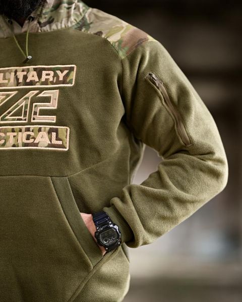 Флисовая худи 7.62 Military Tactical oliva ТР6460 размер M 94658 фото
