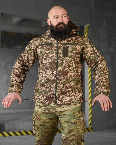 Весняна тактична куртка софтшел masad хижак ВТ6705 розмір S 85653 фото