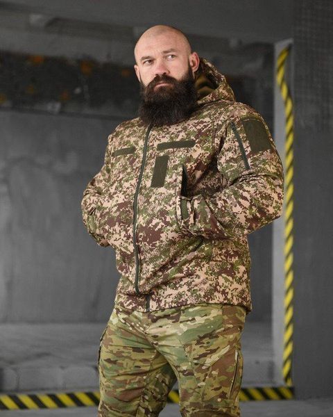Весняна тактична куртка софтшел masad хижак ВТ6705 розмір S 85653 фото