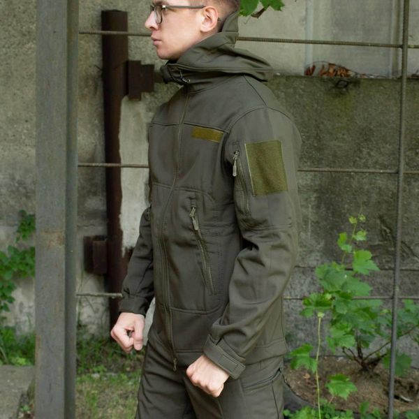 Куртка Soft Shell Олива Софтшелл Демісезон розмір S 01513-S фото