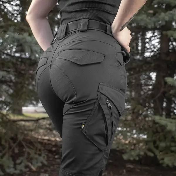 M-Tac брюки тактичні жіночі Aggressor Lady Flex Black розмір 24р/30 03355-24 фото