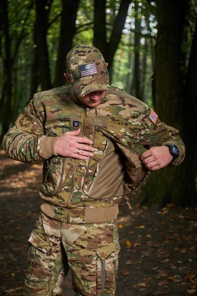 Демисезонный Бомбер Multicam United States Army Special Forces размер М 00056 фото