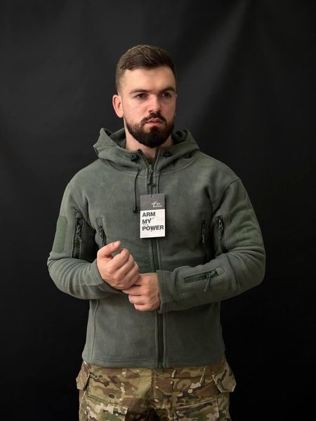 Флісова кофта олива Call Dragon 🐉 розмір S 01561-S фото