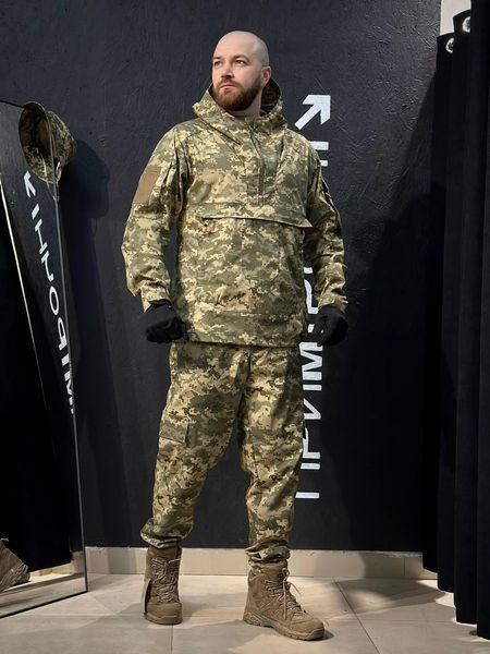 Тактичний Військовий Комплект Піксель Полегшений Gladiator Анорак Куртка + Штани Джогери мм14 розмір 46 03015-46 фото