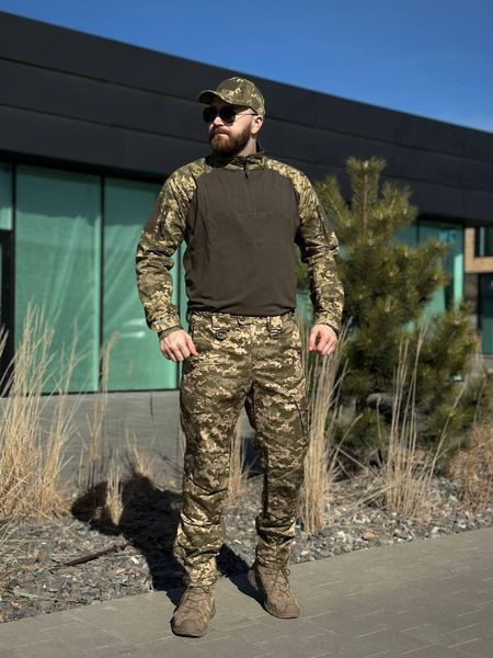 Военный Комплект DE LUX Пиксель TWILL 3 в 1mm14 Убакс + Брюки + Легкая Куртка Military размер 44 02791-44 фото