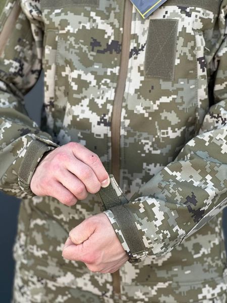 Куртка Софтшел піксель Military розмір S 00587-S фото