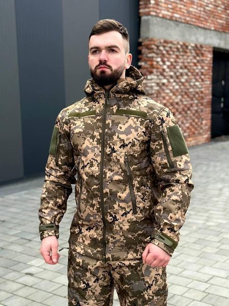 Куртка Soft Shel Cans Pixel розмір S 00919-S фото