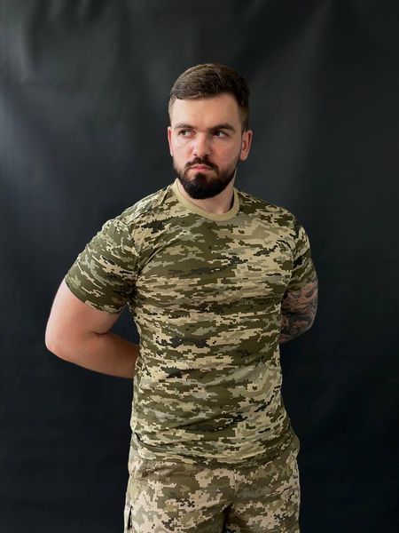 Боевая футболка х/б V~T размер 46 01579-46 фото