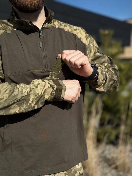 Военный Комплект DE LUX Пиксель TWILL 3 в 1mm14 Убакс + Брюки + Легкая Куртка Military размер 44 02791-44 фото