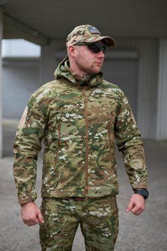 Куртка Soft Shell ESDY Tactical мультикам розмір S А00155 фото