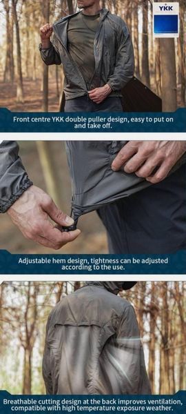 Топова новинка Emersongear BlueLabel &ldquo;Bat Wing&rdquo;🇺🇸 Сіра розмір M 03588-M фото