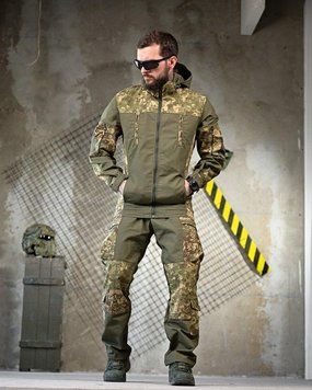 Костюм гірка хижак варан,костюм горка хижак,військовий костюм олива хижак весна літо,форма хижак нгу розмір S 19345 фото