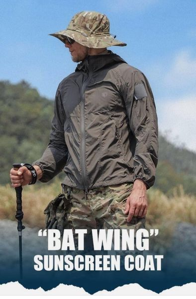 Топова новинка Emersongear BlueLabel &ldquo;Bat Wing&rdquo;🇺🇸 Сіра розмір M 03588-M фото