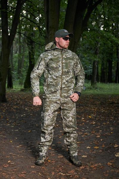 Куртка Soft Shell Combat піксель ЗСУ розмір 46 95992 фото