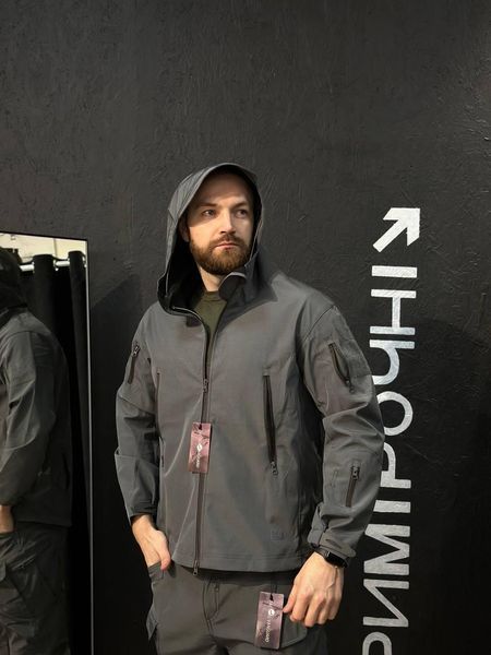 Облегченный Костюм Vanguard серый SoftShell Без утепления размер M 03066-M фото